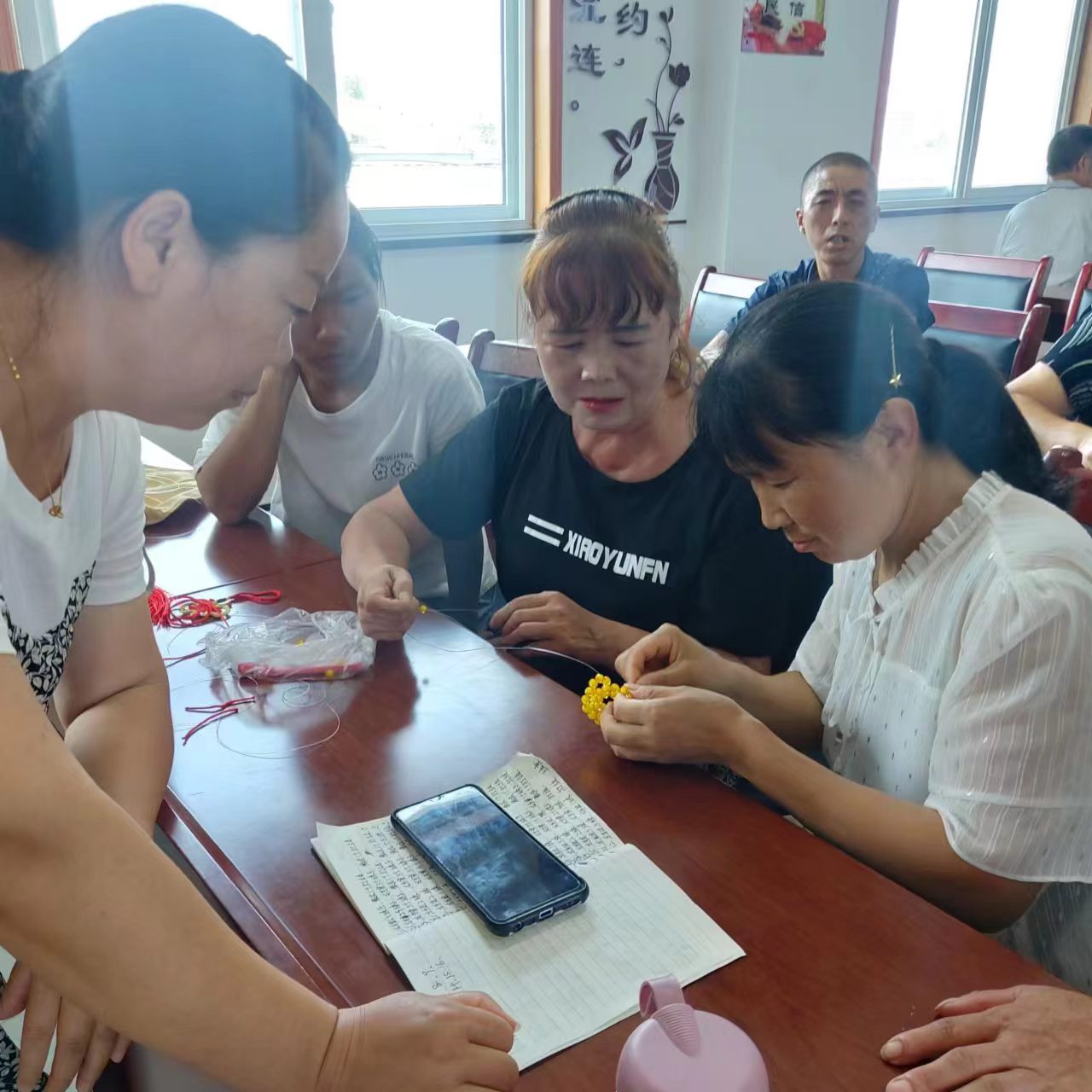 残疾人手工编织技能培训班