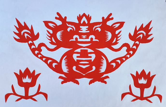 《龙年大吉》（梁汉林，7岁）