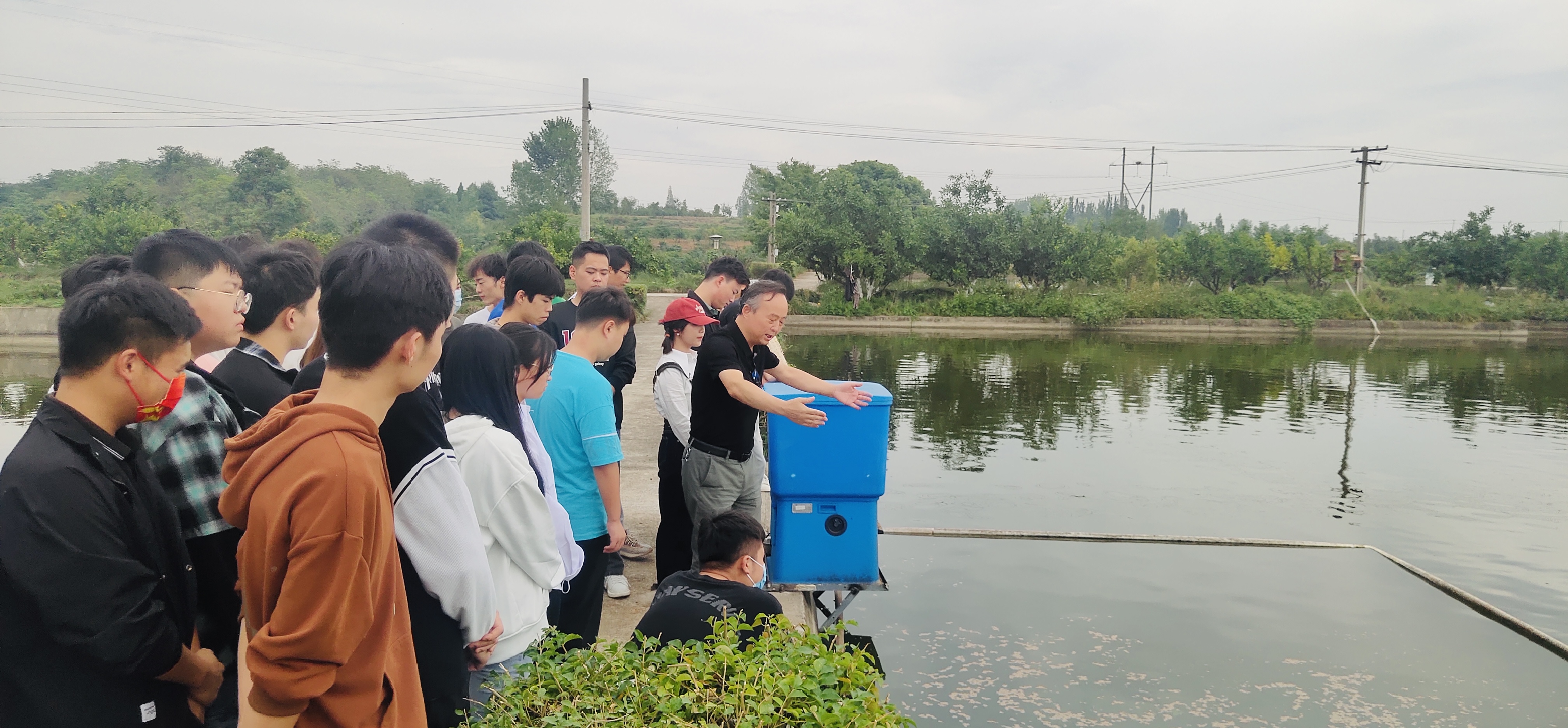 水产养殖现场教学
